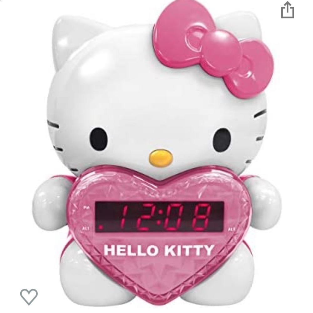 Hello Kitty Projection Alarm Clock